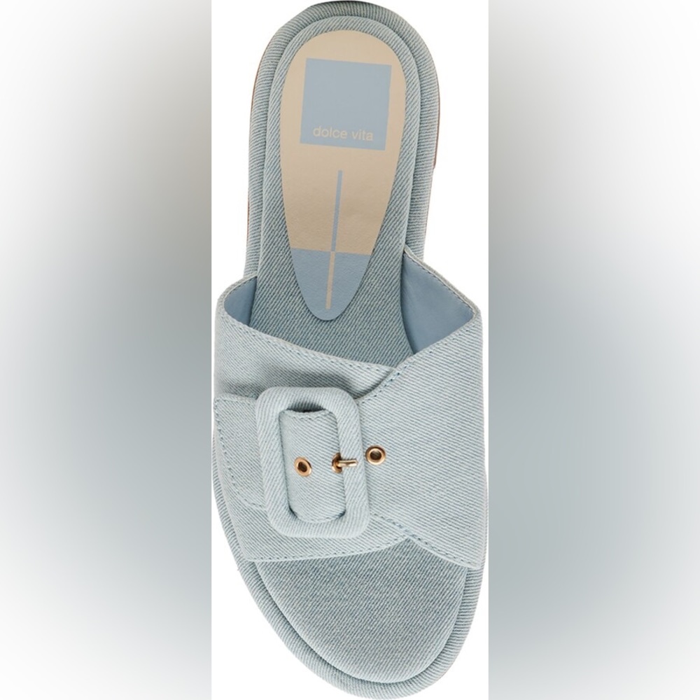 Dolce Vita Light Blue Sandals
